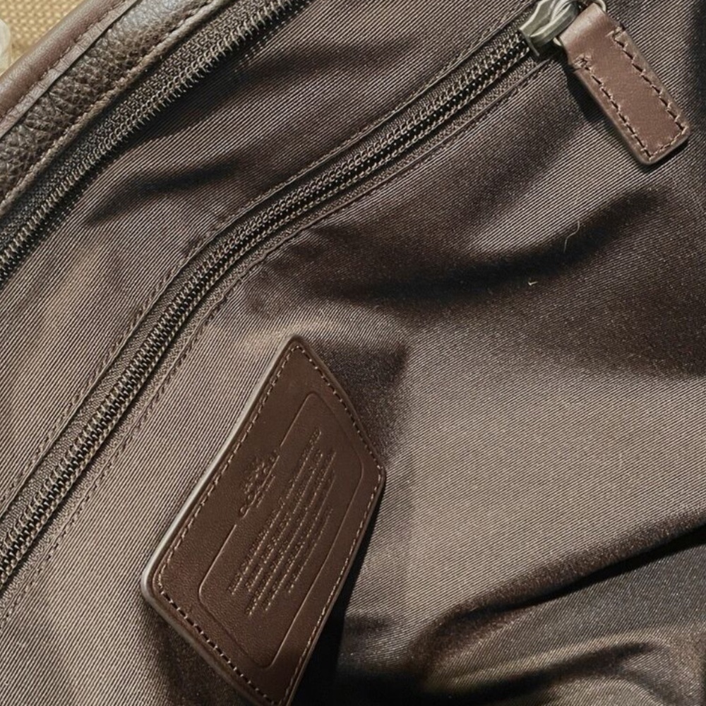 Coach Camden Messenger Mahogany/Dark Mahogany Timeless Elegance Leather bag - Picture 8 of 11